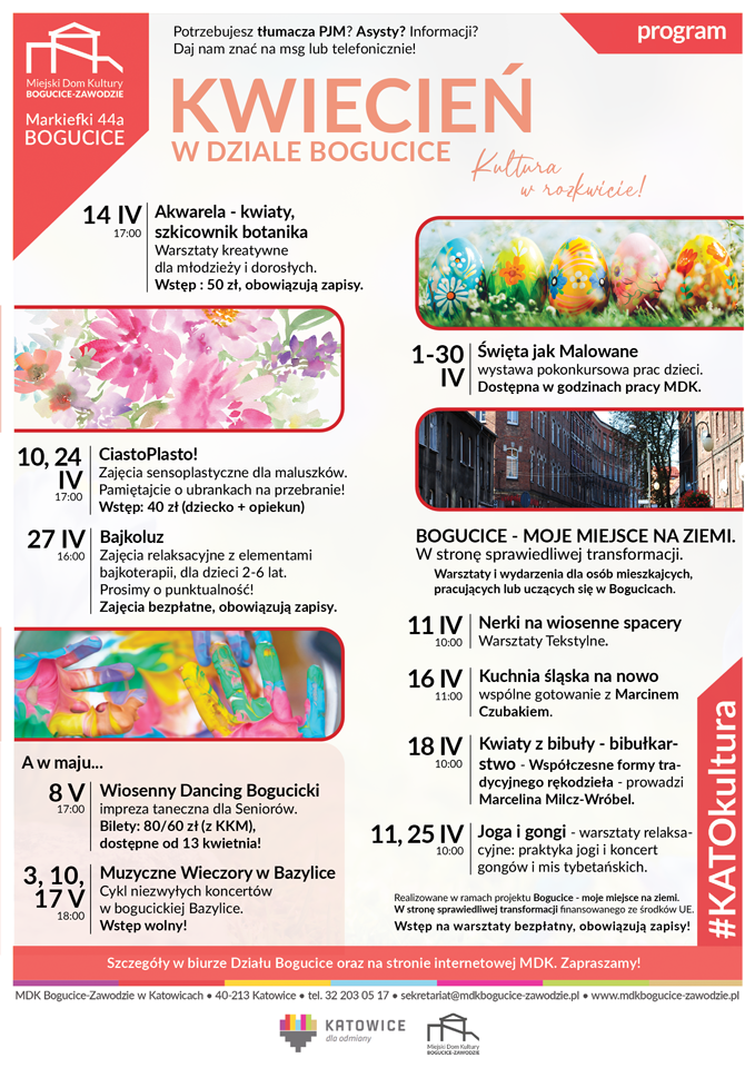 Program na kwiecień - powtórzony w poście.