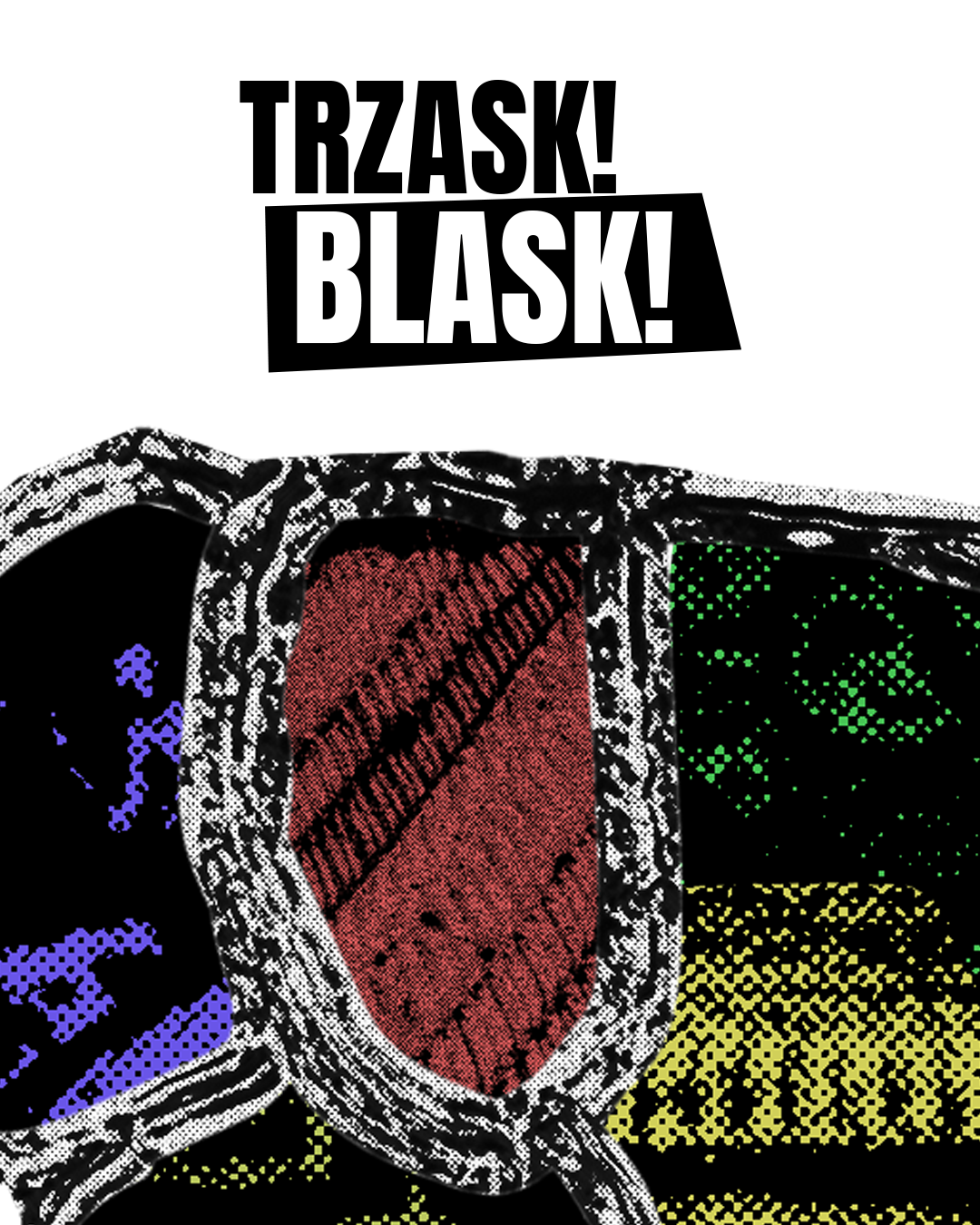 trzask blask plakat