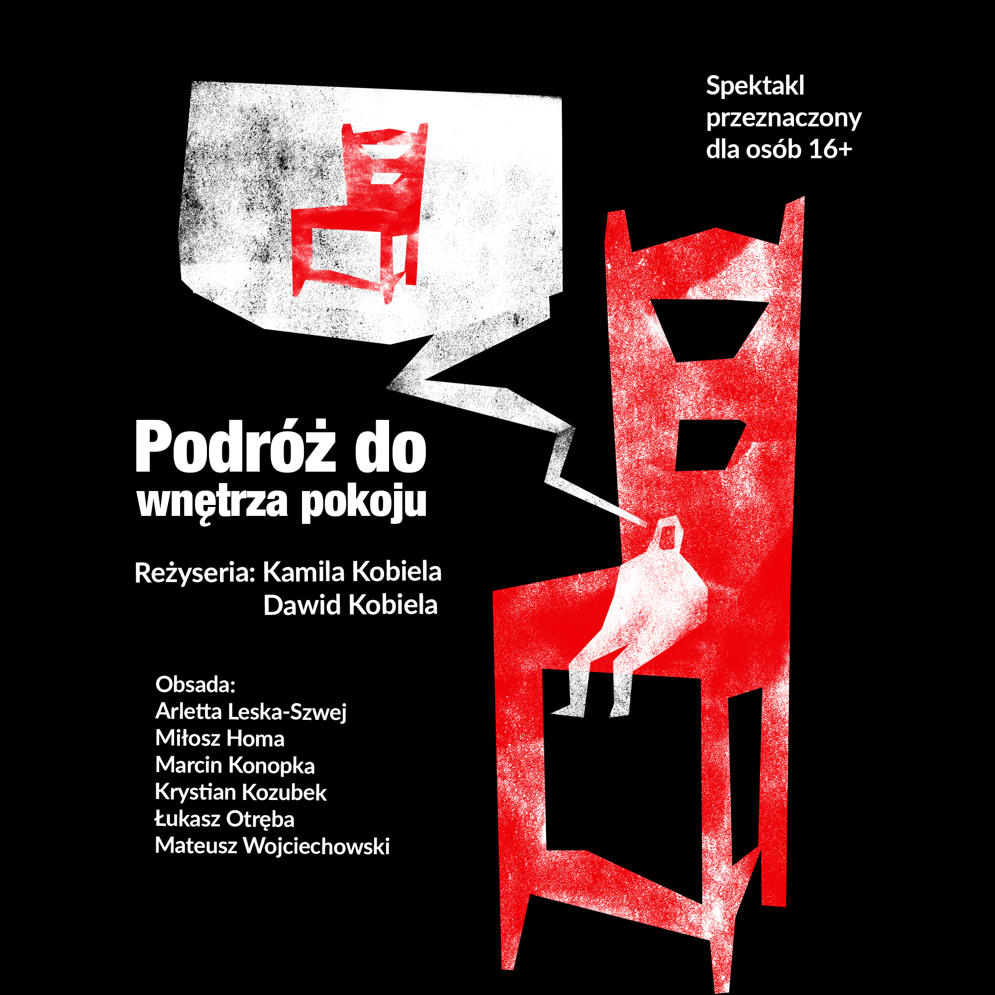 ilustracja przedstawiająca postać i krzesło